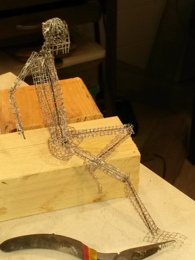 Armature of nude