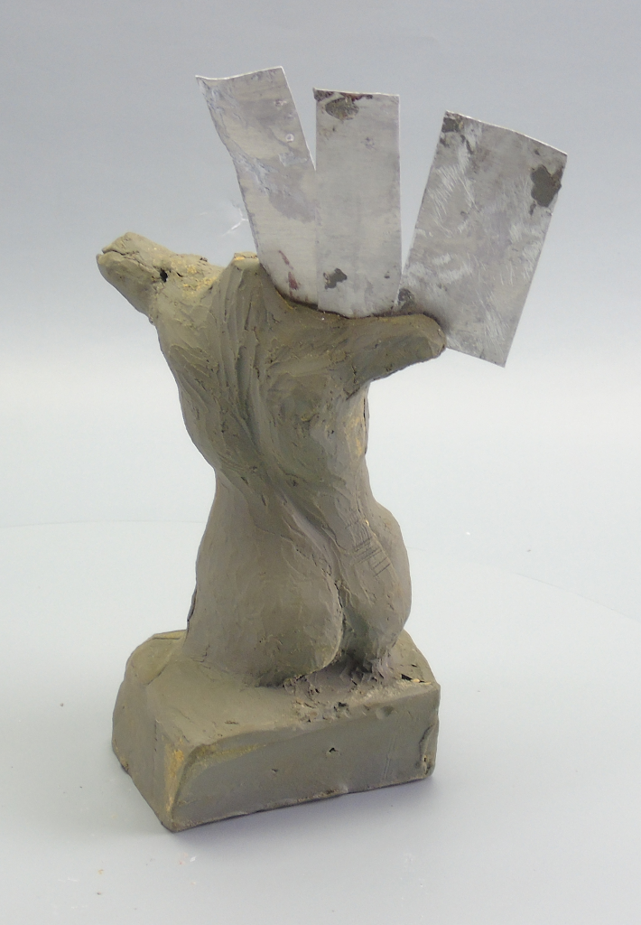 Model with shims inserted