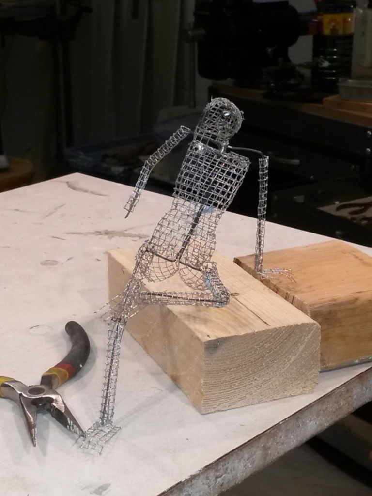 Armature of nude angle 3